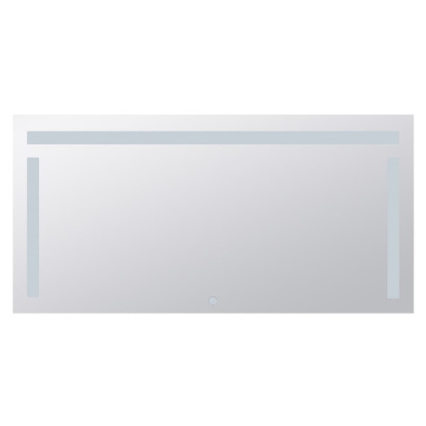 Zrkadlo Bemeta s osvětlením a dotykovým senzoremvo farebnom provedení hliník/sklo 101401157
