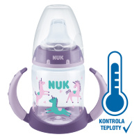 NUK flaša na učenie  s kontrolou teploty 150 ml