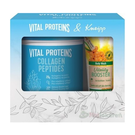 Vital Proteins Collagen Peptides 567g+Kneipp sprchový gel Kneipp Vitality Booster sprchový gél 2
