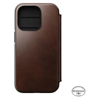 Púzdro Nomad Leather MagSafe Folio, brown - iPhone 14 Pro (NM01234685)