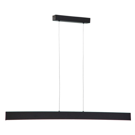 Matne čierne LED stropné svietidlo 5.5x101 cm Boadella – Kave Home