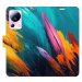 Flipové puzdro iSaprio - Orange Paint 02 - Xiaomi 13 Lite