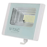 12W LED solárny reflektor 6400K biely 550lm VT-25W (V-TAC)