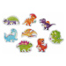 Puzzlika 15252 Dinosaury - puzzle 8 zvieratiek - 16 dielikov