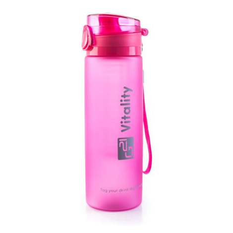 Fľaša G21 na smoothie/juice, 600 ml, ružová-zmrznutá