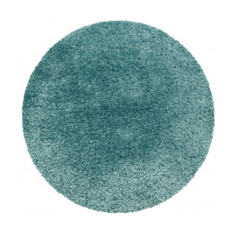 Kusový koberec Brilliant Shaggy 4200 Aqua kruh - 120x120 (průměr) kruh cm Ayyildiz koberce