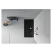 MEXEN - Flat sprchová vanička obdĺžniková slim 130 x 70, čierna 40707013