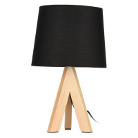 Stolní lampa BOHO 29 cm černá/hnědá