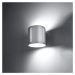Biele nástenné svietidlo Vulco – Nice Lamps