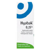 Hyabak 0.15% gtt. 10 ml