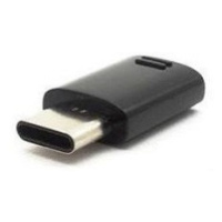 Adaptér, prevodník USB Type-C na microUSB, Samsung, čierny, továrenský