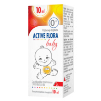 ACTIVE FLORA Baby 0+m probiotické kvapky 10 ml