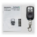 EVOLVEO Alarmex Pro, diaľkové ovládanie/prívesok na kľúče