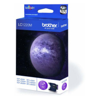 Brother LC-1220M purpurová (magenta) originálna cartridge