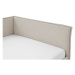 Béžová detská posteľ s úložným priestorom 120x200 cm Fun – Meise Möbel