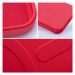 Silikónové puzdro na Apple iPhone 12 Pro Max Silicone Mag Cover červené