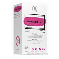 nesVITAMINS Vitamin D3 2000 I.U. + K2 70 μg