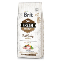 BRIT Fresh Light Fit & Slim morčacie s hráškom 12kg