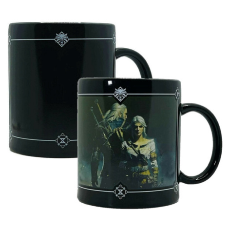 Hrnček The Witcher 3 Geralt & Ciri 480 ml (meniaci sa motív) Good Loot