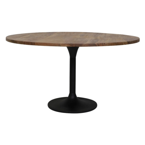 Okrúhly jedálenský stôl s doskou z akácie v prírodnej farbe ø 120 cm Biboca – Light & Living