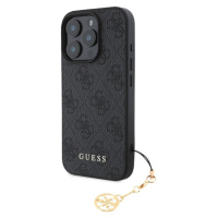 Guess 4G Charm kryt pre iPhone 16 Pro sivý