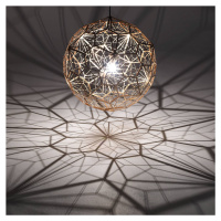 Tom Dixon Etch Web závesná lampa z mosadze