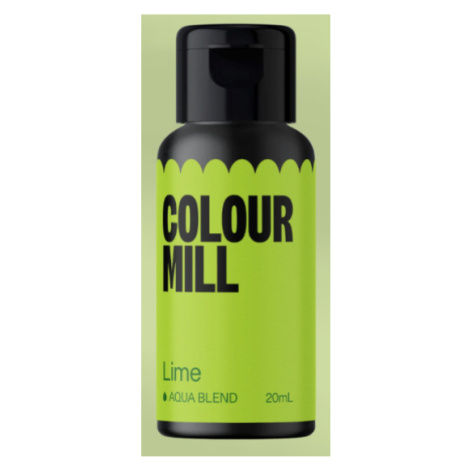 Aqua zmes 20ml limetka 20ml - colour mill - colour mill