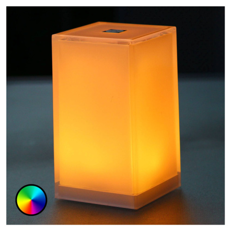 Stolná lampa Cub v balení po 6 ks, ovládaná aplikáciou, RGBW Smart&Green