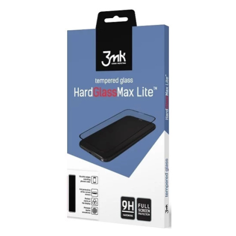 Ochranné sklo 3MK Huawei P30 Lite Black - 3mk HardGlass Max Lite