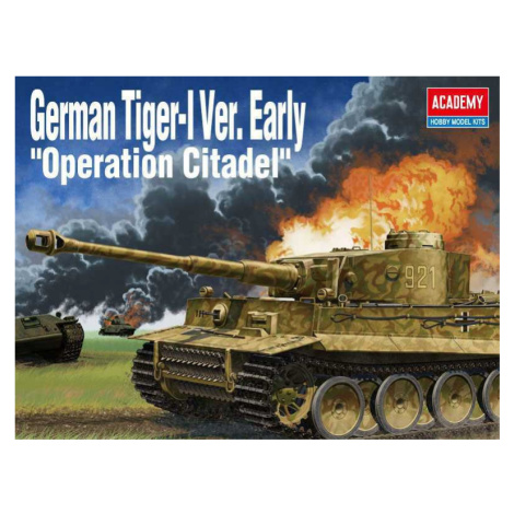 Model Kit tank 13509 - German Tiger-I Ver. EARLY "Operation Citadel" (1:35)