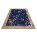 Kusový koberec Mujkoberec Original Amira 105083 Blue, gold, beige - 120x160 cm Mujkoberec Origin