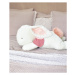 Doudou Plyšový králik s tmavo ružovovým brmbolcom 80 cm