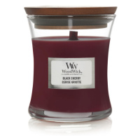 WOODWICK Vonná sviečka váza Black Cherry 85 g