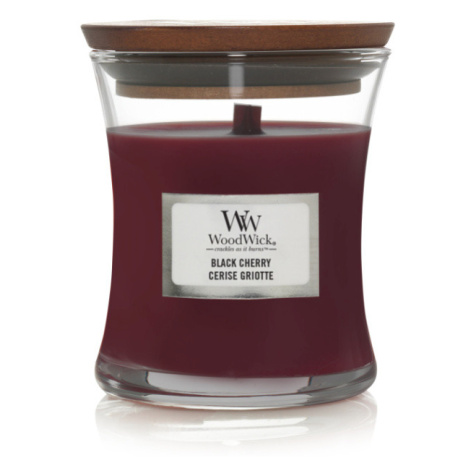 WOODWICK Vonná sviečka váza Black Cherry 85 g