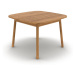 Jedálenský stôl z dubového dreva v prírodnej farbe 90x200 cm Twig – The Beds