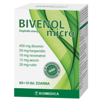 BIOMEDICA Bivenol micro 60 + 10 tabliet ZADARMO