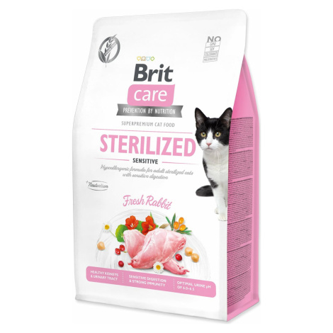 Krmivo Brit Care Cat Grain-Free Sterilized sensitive 0,4kg