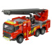 Autíčko hasičské Volvo Truck Fire Engine Majorette so zvukom a svetlom dĺžka 19 cm