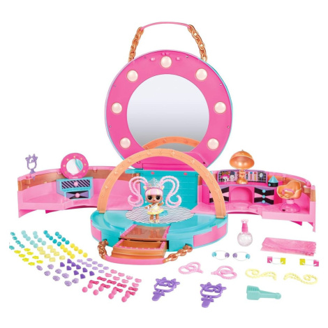 L.O.L. Surprise! Kadernícky salón pre bábiku s korálkovými vlasmi