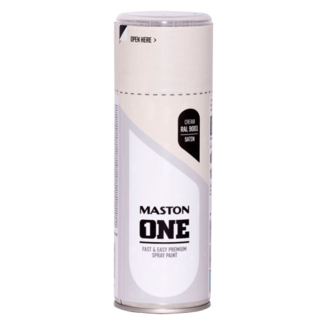 Maston One - akrylová farba v spreji 0,4 L RAL 7016S - antracitová šedá satén