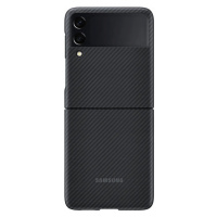 Odolné puzdro Samsung na Samsung Galaxy Z Flip3 5G F711 EF-XF711SBEGWW Aramid Cover čierne