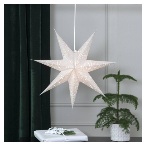Papierová hviezda Blinka bez osvetlenia Ø 60 cm, biela Star Trading