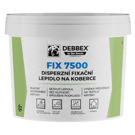 Disperzní fixační lepidlo na koberce FIX 7500 - 10 kg Den Braven