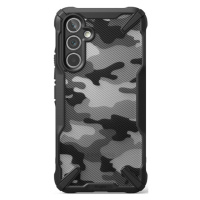 Odolné puzdro na Samsung Galaxy A54 5G A546 Fusion-X Camouflage čierne