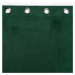 Zelený menčestrový záves 140x260 cm Casual – douceur d'intérieur