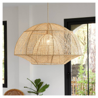 MARKET SET Závesná lampa Odyssée, palmové vlákno, Ø 78 cm