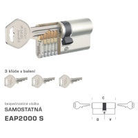 DK - EAP2000 S NIM - nikel matný D 45 + V 55 mm