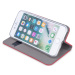 Apple iPhone 15 Plus, Puzdro s bočným otváraním, stojan, Smart Magnet, červené