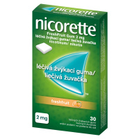 NICORETTE ® FreshFruit Gum 2mg, liečivé žuvačky 30 ks