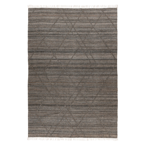 Ručně tkaný kusový koberec My Dakar 365 anthracite – na ven i na doma - 160x230 cm Obsession kob